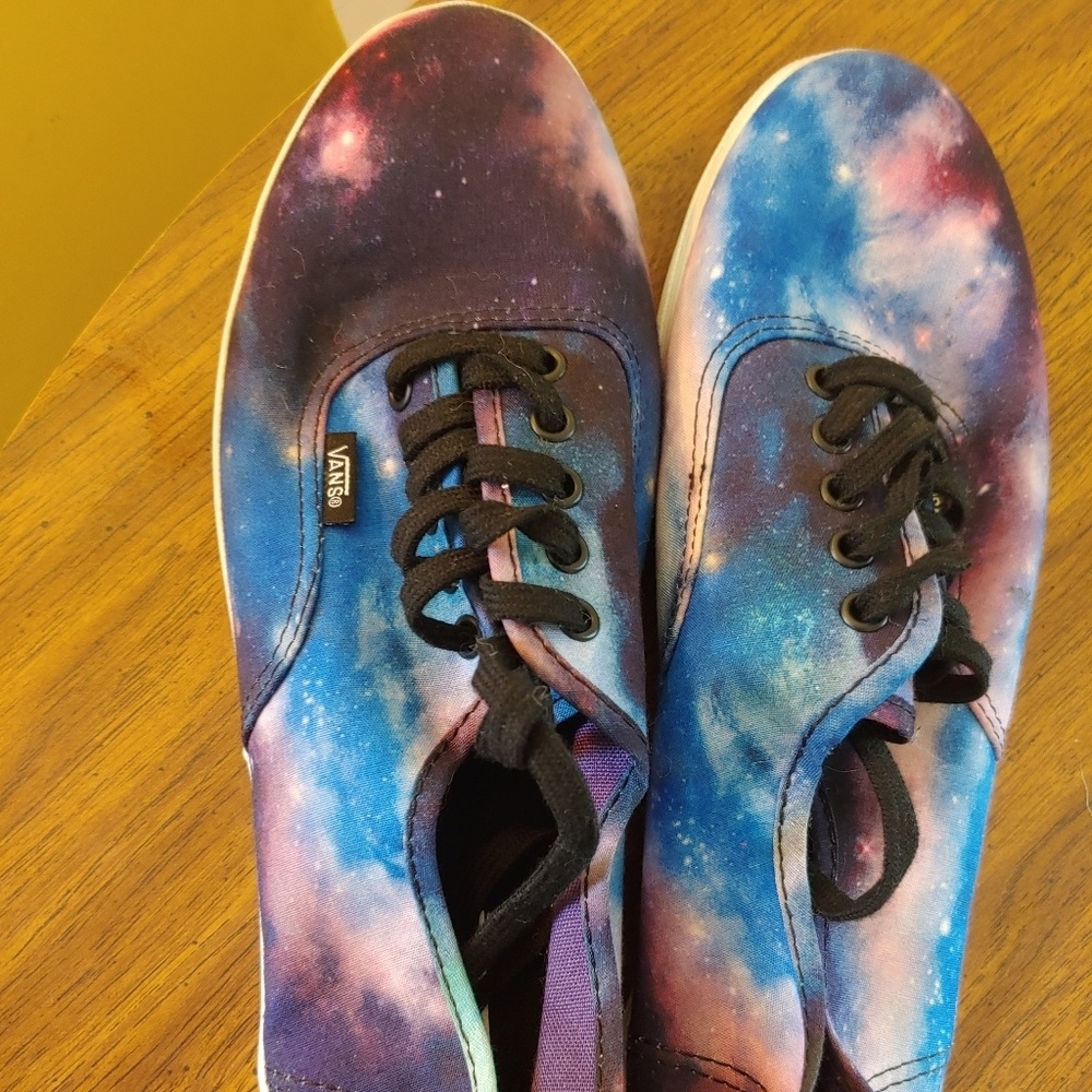 Mens galaxy vans size 8.5